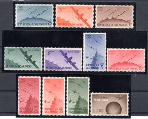 1946-47 Airmail Views No. 51/60 - MNH