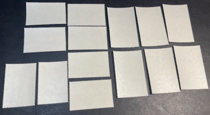 NEVIS # 142-155-MINT/NEVER HINGED--4 COMPLETE SETS--1982