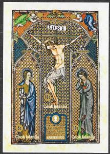 Cook Islands Mint NH MNH Souvenir Sheet Crucifixion!