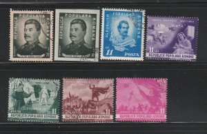 Romania 718-723 Sets U Various