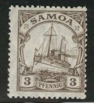Samoa Scott 57 MNH** 1901 Kaiser Yacht stamp