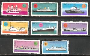Poland Scott 1780-1787 MNH** 1971 ship set