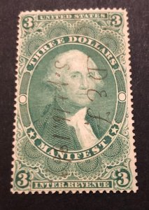 US Scott #R86c VF Used CV $55 / Price $33 + $1 shipping