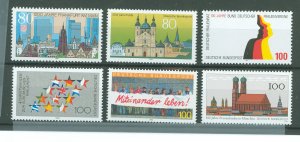 Germany #1823-1828 Mint (NH) Single (Complete Set)