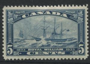 Canada -Scott 204 - Pictorial Definitive -1933 - MH - Single 5c Stamp