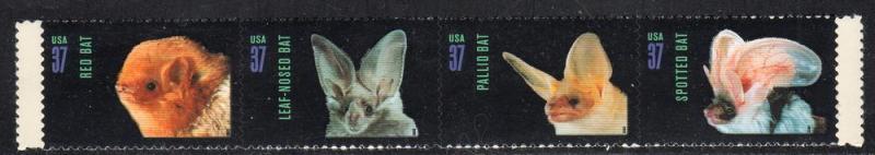 United States 3664a - Mint-S/A - American Bats (cv $3.00)