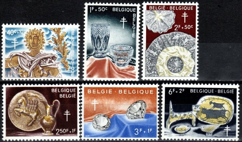 Belgium #B678-83  MNH  CV $14.00 (X6986)