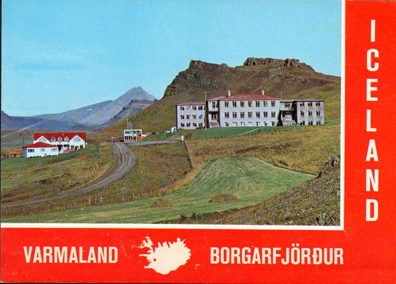 POSTCARD. ICELAND. Varmaland. Summer Hotel.