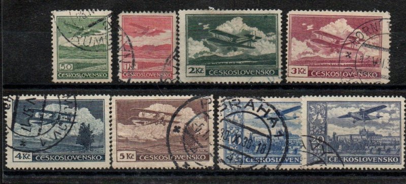 Czechoslovakia C10-C17 Set Used