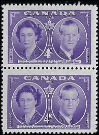 CANADA   #315 MNH PAIR (1)