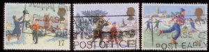 Great Britian 1990 SC# 1340-1,1344 Used L189