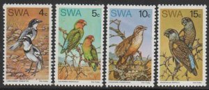 1975 South West Africa(SWA) 402-405 Protected birds of prey 25,00 €