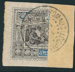 Obock 53b Y&T 54a Bisect Used Bisect O/P  VF 1894 SCV $40