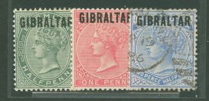 Gibraltar #1-2/4 Unused Multiple