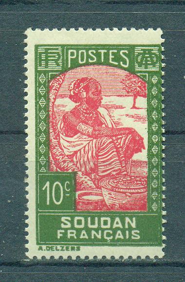 French Sudan sc# 66 mnh cat value $.40