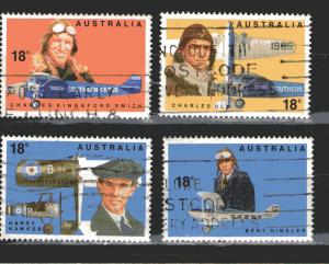 Australia 672-675 used