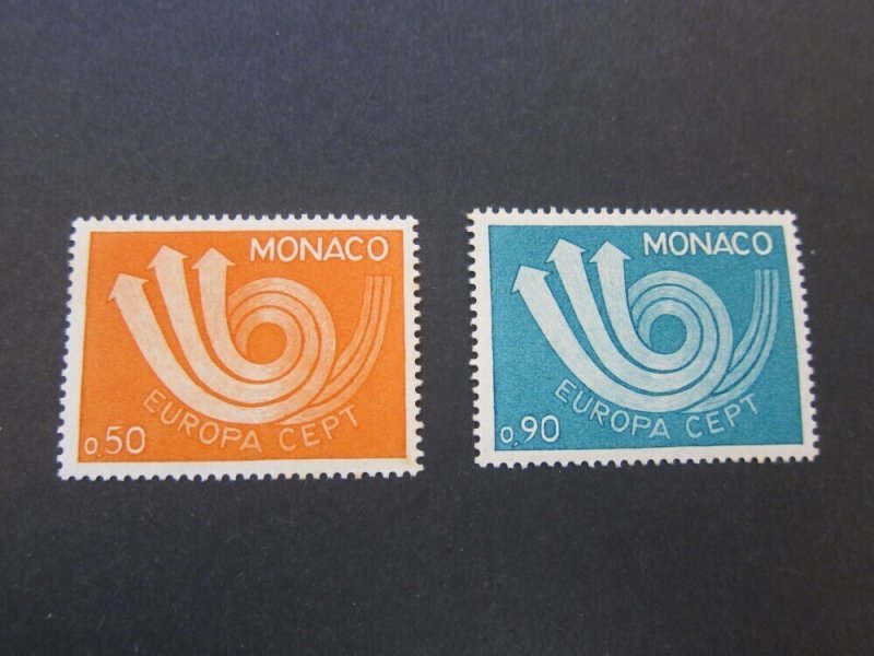 Monaco 1973 Sc 866-67 set MNH