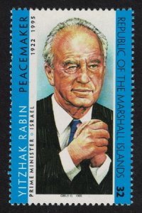 Marshall Is. Yitzhak Rabin Israeli Prime Minister 1995 MNH SG#659