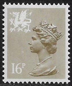 G. B., Regional, Wales and Monmouthshire #WMMH29 MNH Stamp - Queen Elizabeth II