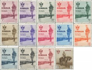 363176 HINGED SOMALIA ITALIANA 1935 VISITA DEL REI DE ITALIA, VICTOR MANUEL III