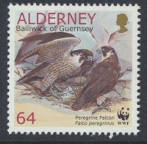 Alderney  SG A145  SC# 147 Birds  Falcon Mint Never Hinged see scan 