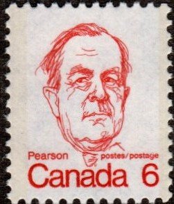 Canada 591 - Mint-H - 6c Lester Pearson (1973)