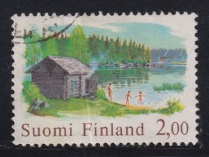Finland 567 Chimneyless Log Sauna 1977