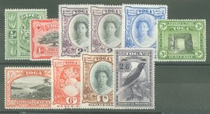 Tonga #73-81/75a  Single (Complete Set)