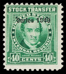 U.S. REV. DATED GREENS RD294  Mint (ID # 116428)