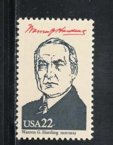 2219a *  WARREN G HARDING ** President 1921-1923 **  U.S. Postage Stamp MNH