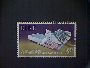 Ireland (Éire), Scott #194, used(o), 1964, New York's World Fair, 5p