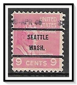 US Precancel #814-71 Seattle WA Used