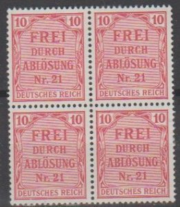 Mi D 4   MNH  1903  Cat € 4 Prussia