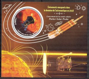 Benin 2018 Space Satellite Parker Solar Probe S/S MNH