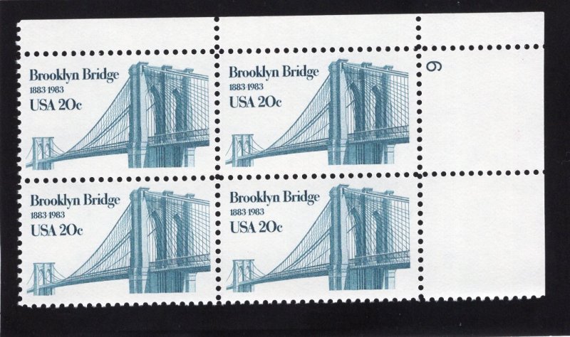 2041 Brooklyn Bridge, MNH UR-PB/4 (#6)