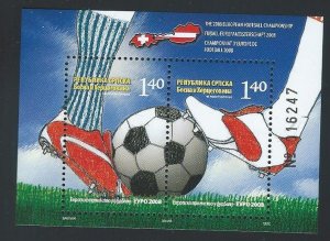 Bosnia and Herzegovina  [SERB Admin.] sheetlet MNH sc # 322