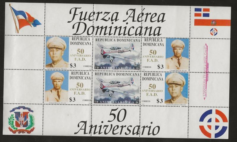 DOMINICAN REPUBLIC SC  #   1276 MNH