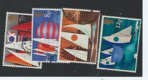 Great Britain used sc 745-748