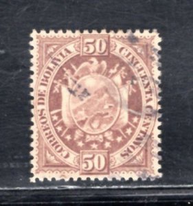 BOLIVIA SC# 45 VF/U