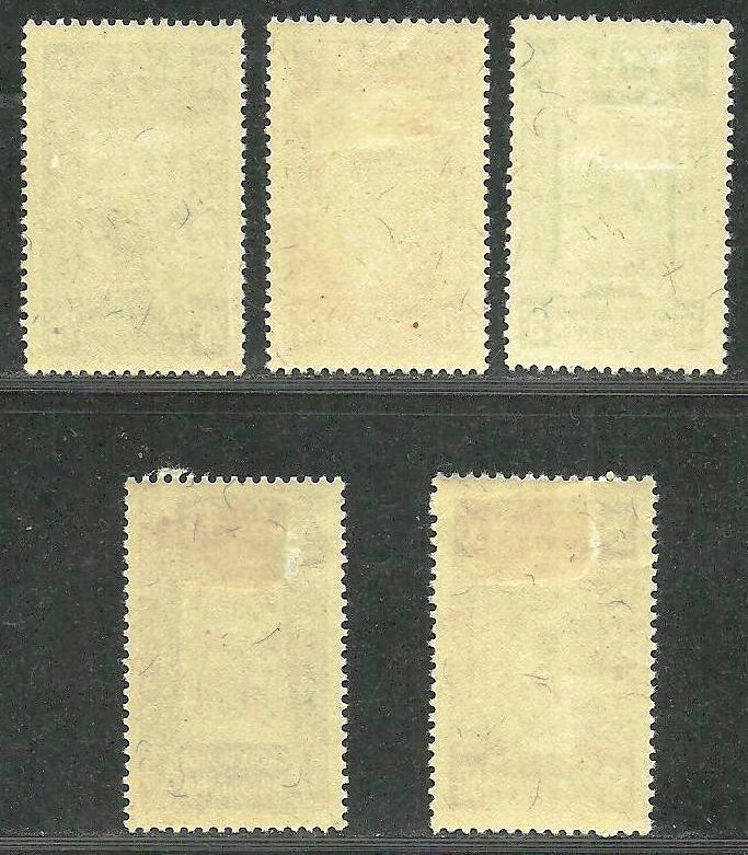 ETHIOPIA 1945 Very Fine Mint Hinged Stamps Set Scott # 268-272 CV 26.50 $