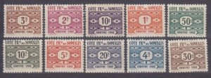 1947 Cote Francaise de Somalis P454-P3 ML Digit in the octagon 9,00 €