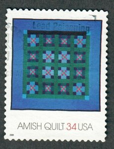 3526 Amish Quilt used single