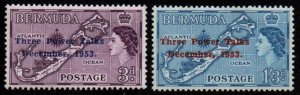 Bermuda # 164 - 165 MNH