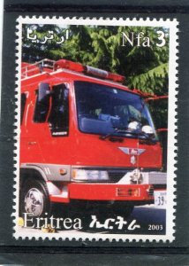 Eritrea 2003 FIRE TRUCK Stamp Perforated Mint (NH)