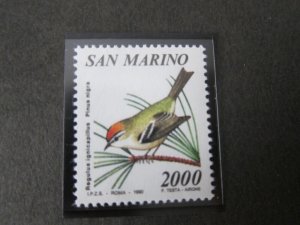 San Marino 1990 Sc 1220 Bird set MNH