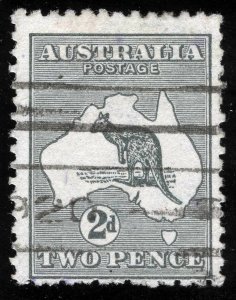 Australia Sc 3 Gray 2p Straight Line Bars Cancel