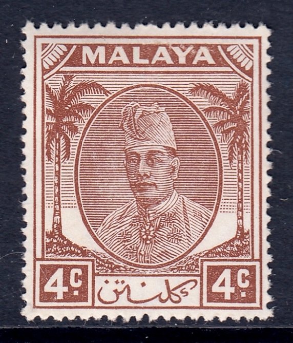 Malaya (Kelantan) - Scott #53 - MH - SCV $1.75