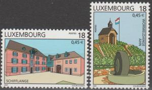 Luxembourg #1048-9  MNH F-VF (SU647)