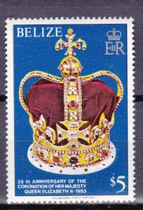 Belize  437 MNH 1979 $5 QEII Coronation 25th Anniv.