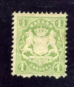 Bavaria 1875 - Sc# 33 MH